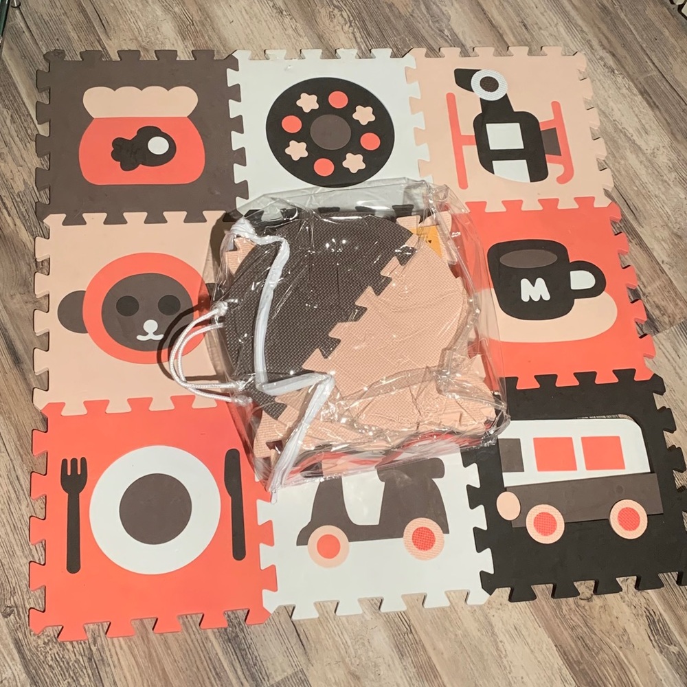 Kids foam mat set